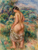 Standing Bather Baigneuse debout - Pierre-Auguste Renoir — näkymä teoksesta
