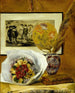 Nature morte au bouquet - Pierre-Auguste Renoir — näkymä teoksesta