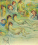 Études de Pierre Renoir sa mère Aline Charigot nus et paysage - Pierre-Auguste Renoir — näkymä teoksesta