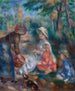 Le Vendeur de pommes - Pierre-Auguste Renoir — näkymä teoksesta