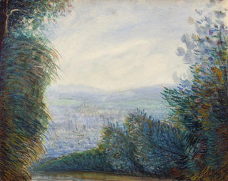 La vallée d'Auvers sur l'Oise - Pierre-Auguste Renoir — näkymä teoksesta