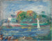 La rivière bleue - Pierre-Auguste Renoir — näkymä teoksesta