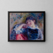 Le Rêveur - Pierre-Auguste Renoir — kehystetty taideteos seinällä