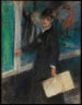 La Modiste - Pierre-Auguste Renoir — näkymä teoksesta