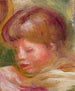 Tête de femme - Pierre-Auguste Renoir — näkymä teoksesta