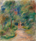 Two Figures on a Path Deux figures dans un sentier - Pierre-Auguste Renoir — näkymä teoksesta