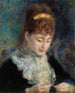 Woman Crocheting Femme faisant du crochet - Pierre-Auguste Renoir — näkymä teoksesta