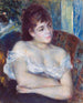 Nainen tuolissa - Pierre-Auguste Renoir — näkymä teoksesta
