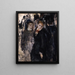 Nuoret tytöt - Pierre-Auguste Renoir — kehystetty taideteos seinällä