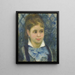 Nuori Pariisilainen - Pierre-Auguste Renoir — kehystetty taideteos seinällä