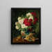 Bouquet de fleurs - Pierre-Eugène Montzin — kehystetty taideteos seinällä