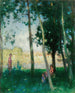 Femmes au bord de l'eau - Pierre-Eugène Montzin — näkymä teoksesta