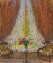 Le bouquet à la fenêtre - Pierre - Eugène Montzin — näkymä teoksesta