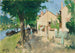 Le quai de la Croix Blanche, Saint-Mammès - Pierre-Eugène Montzin — näkymä teoksesta