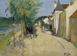 Quai Saint-Mammes - Pierre-Eugène Montzin — näkymä teoksesta