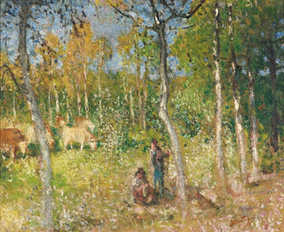 Maalausmaalaus - Pierre-Eugène Montzin — näkymä teoksesta