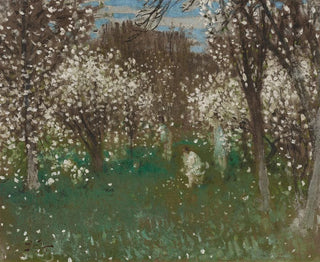 Verger en fleurs - Pierre-Eugène Montzin — näkymä teoksesta