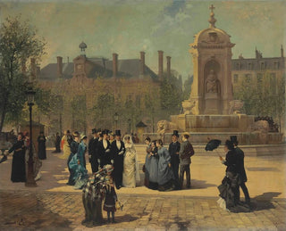 La Procession nuptiale - Pierre-Marie Beyle — näkymä teoksesta
