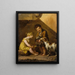 Chiots - Pierre-Paul Prud'hon — kehystetty taideteos seinällä