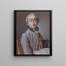 Portrait d'un jeune officier - Pierre Allais — kehystetty taideteos seinällä