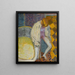 Femme sortant du bain - Pierre Bonnard — kehystetty taideteos seinällä