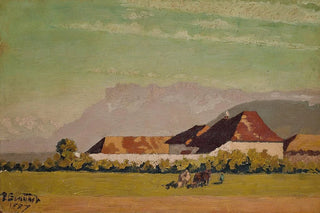 Pierre Bonnard - Ferme dans un paysage du Dauphin.webp