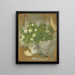 Fleurs, boules de neige - Pierre Bonnard — kehystetty taideteos seinällä