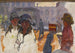 La Rue orgue de Barbarie - Pierre Bonnard — näkymä teoksesta
