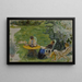 La Sieste au jardin - Pierre Bonnard — kehystetty taideteos seinällä