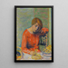 Raidallinen korsetti - Pierre Bonnard — kehystetty taideteos seinällä