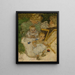 Les Mamans La Famille Cottet - Pierre Bonnard — kehystetty taideteos seinällä
