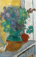 Lila-mauve maljakossa keltaisen ja vihreän saven sävyissä - Pierre Bonnard — näkymä teoksesta