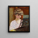 Misia au piano Portrait de Misia Natanson - Pierre Bonnard — kehystetty taideteos seinällä