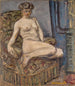 Modèle dans un fauteuil - Pierre Bonnard — näkymä teoksesta