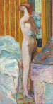 Alaston seisoo - Pierre Bonnard — näkymä teoksesta