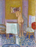 Nue avec un tissu rouge Nue à ses toilettes - Pierre Bonnard — näkymä teoksesta