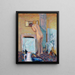 Nu devant un miroir - Pierre Bonnard — kehystetty taideteos seinällä
