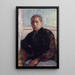 Maurice Girardinin muotokuva - Pierre Bonnard — kehystetty taideteos seinällä