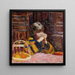 Recueillement - Pierre Bonnard — kehystetty taideteos seinällä