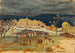 Village ciel d'orage - Pierre Bonnard — näkymä teoksesta