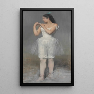 Pierre CarrierBelleuse - Ballerina adjusting her Shoulder Strap.webp