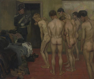 Conscrits - Pierre Georges Jeanniot — näkymä teoksesta