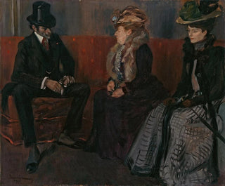 La présentation - Pierre Georges Jeanniot — näkymä teoksesta