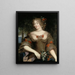 Françoise-Marguerite de Sévigné kreivitär de Grignan 1648 1705 - Pierre Mignard — kehystetty taideteos seinällä