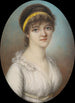 Jeune femme au ruban jaune dans les cheveux - Pierre Nicolas Violet — näkymä teoksesta