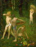 Lasten maalaus hedelmätarhassa - Pierre Puvis de Chavannes — näkymä teoksesta