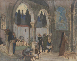 Kristillinen inspiraatio - Pierre Puvis de Chavannes — näkymä teoksesta