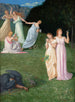 La Mort et les Jeunes Filles - Pierre Puvis de Chavannes — näkymä teoksesta