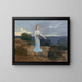 La Foi aux Grèves - Pierre Puvis de Chavannes — kehystetty taideteos seinällä