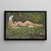 La Source - Pierre Puvis de Chavannes — kehystetty taideteos seinällä